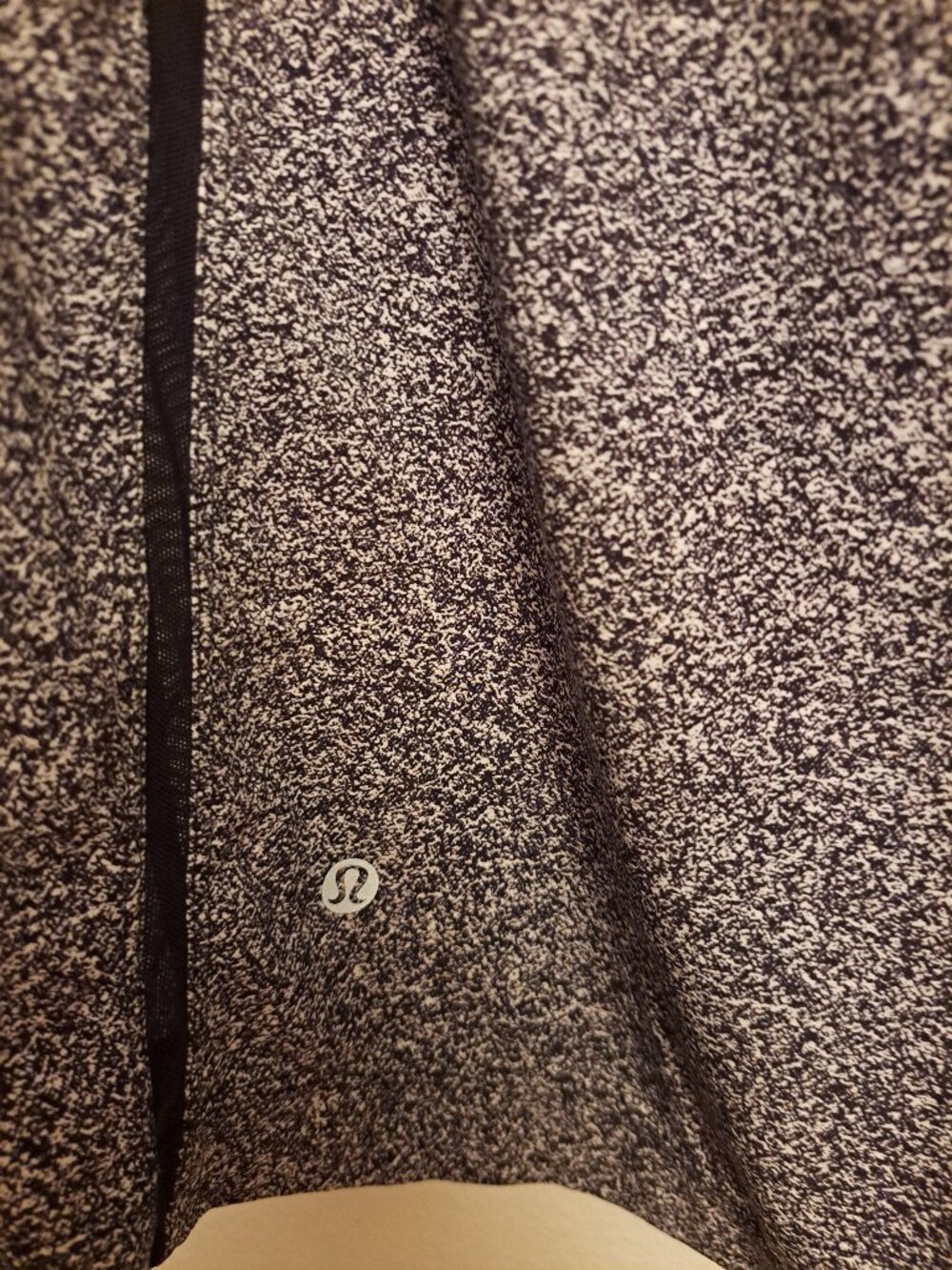 Lululemon Pace Breaker Short 9" Pinweave Alpine White Black - Picture 7 of 13